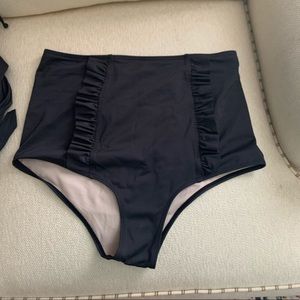 Kortni Jeane High Waisted Ruffle Bottom